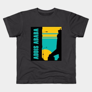 Addis Ababa Ethiopian Kids T-Shirt